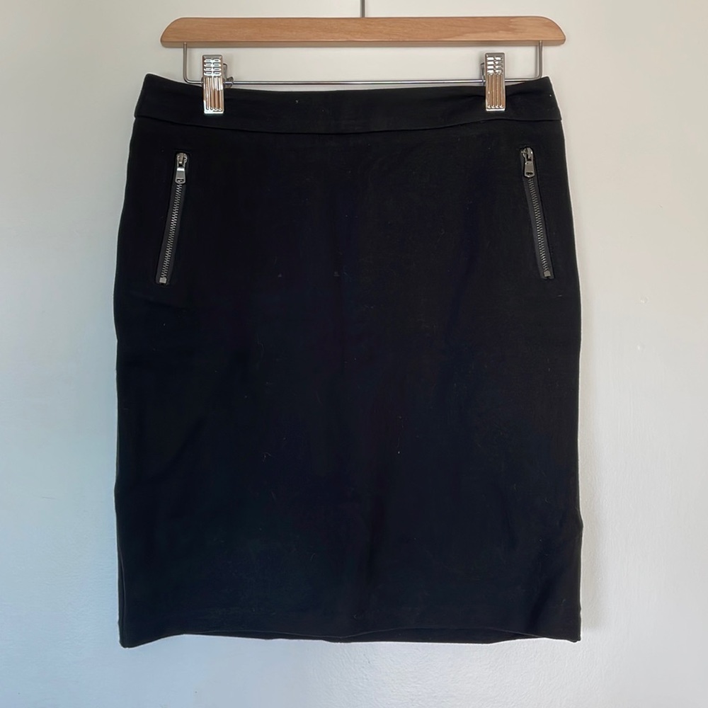 Icone by Simons black business pencil skirt size small